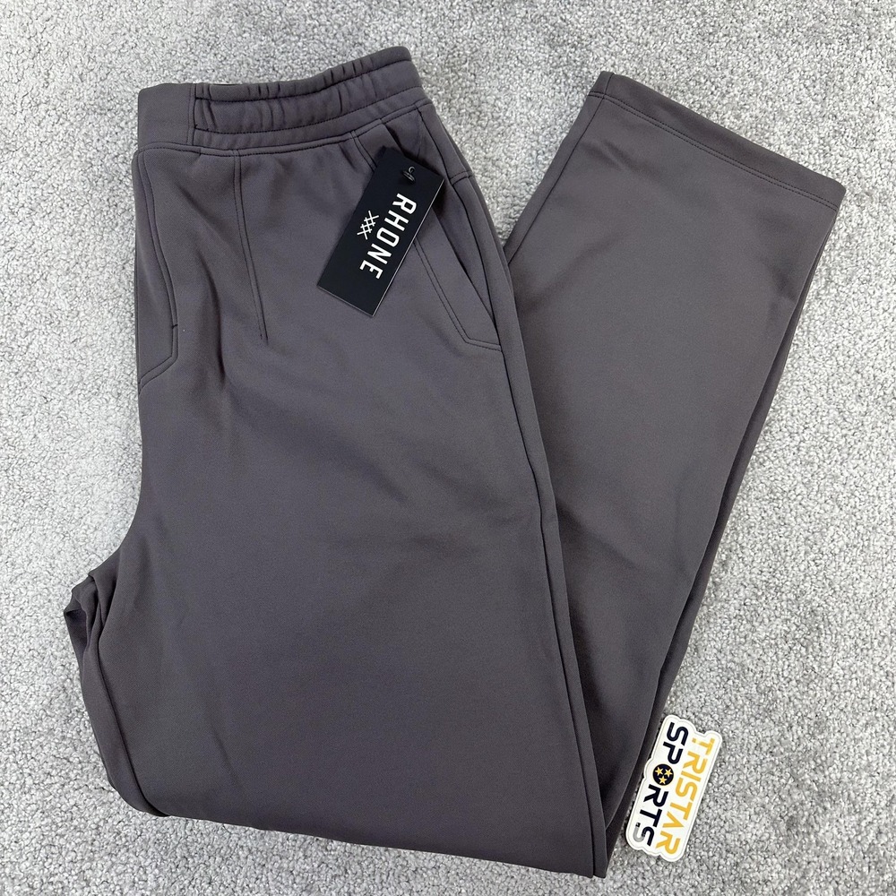 Rhone Range Sweatpants Mens XL Gray Gravel Lightweight Fleece Athletic Pants